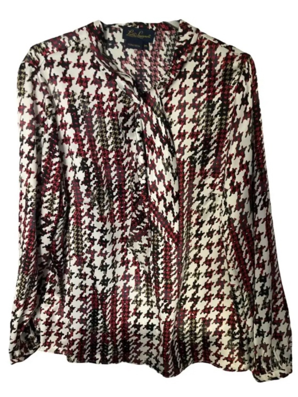 Luisa Spangoli Pure Silk Blouse NWT